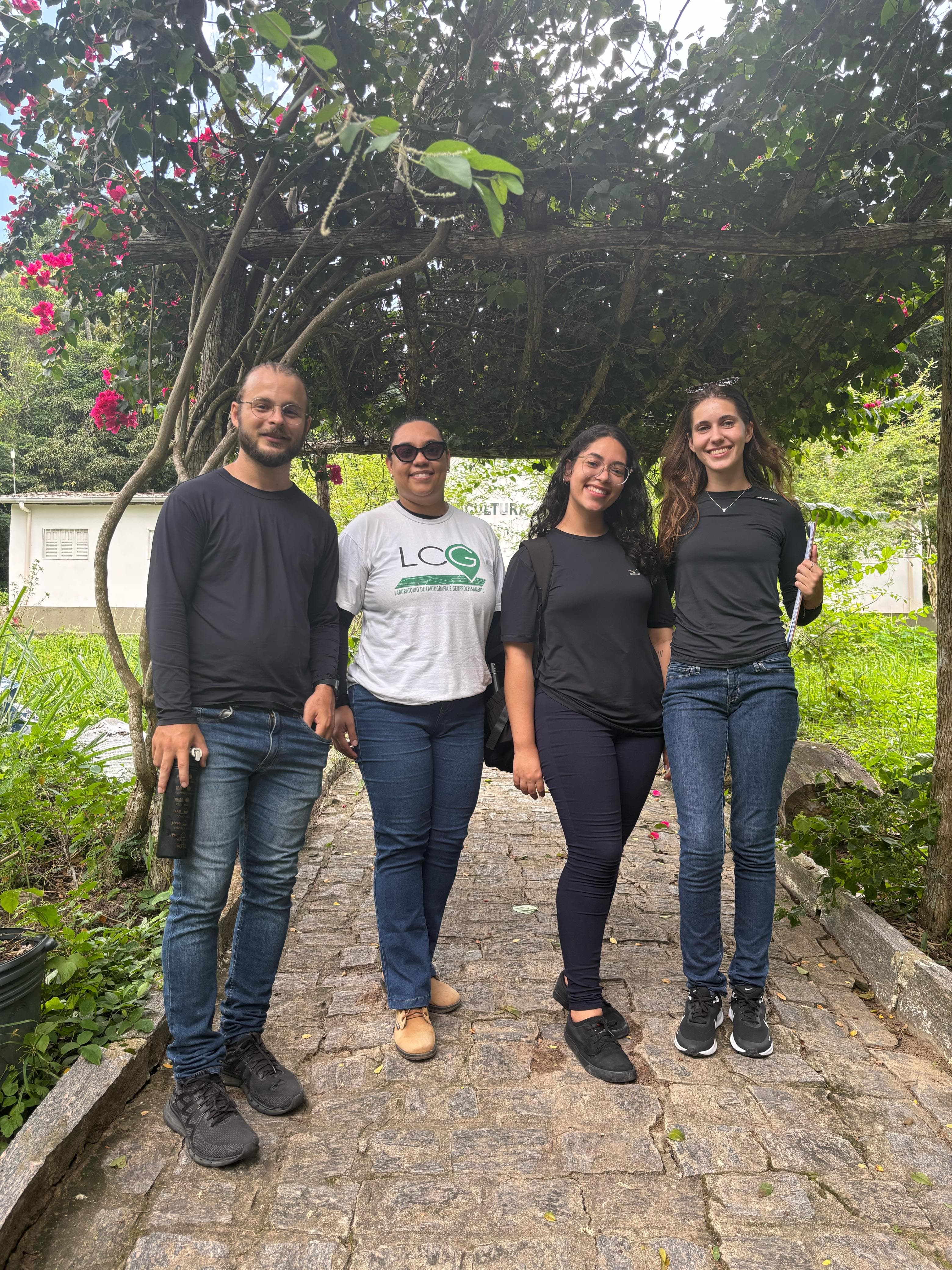 Registro panorâmico do campus